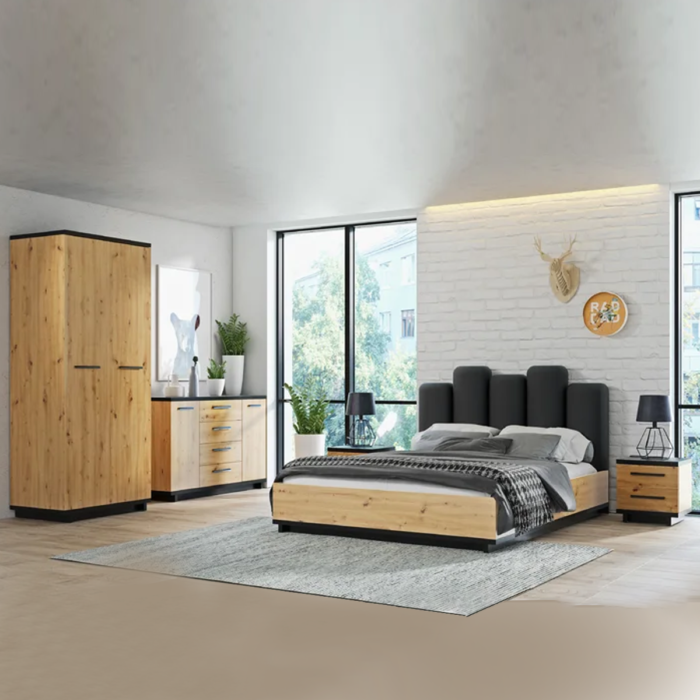 Baynes Luxurious 5 Piece Bedroom Set
