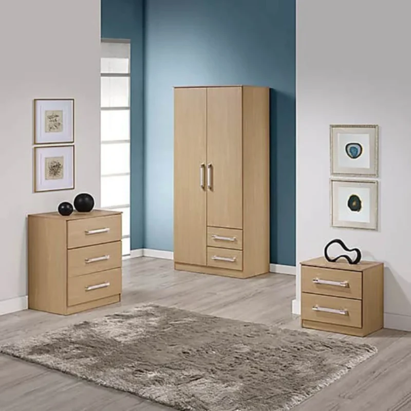 Luxurious Oak Bedroom Set