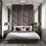 Sheron Luxurious wall panels bed