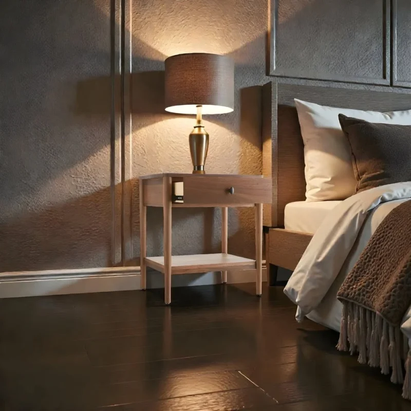 Single Drawer Nightstand