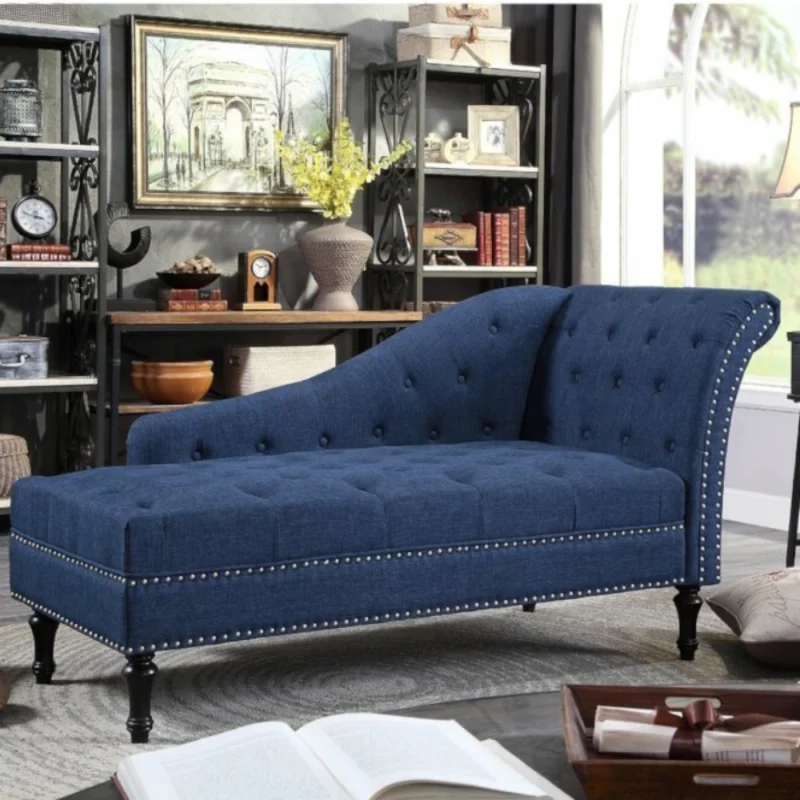 Tufted One Right-Arm Chaise Lounge