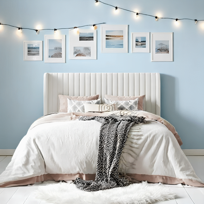 Amolife Velvet Bed