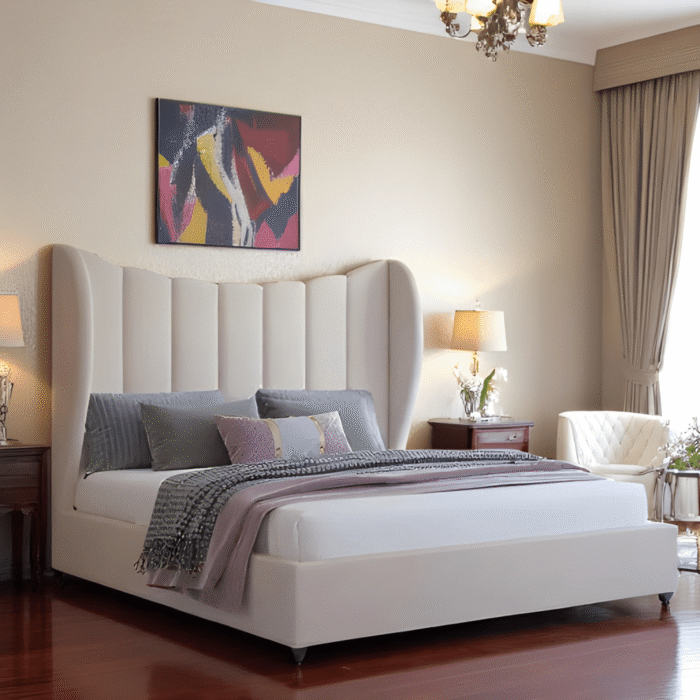 Monarch Wingback Bed