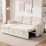 Upholstered Sleeper Sofa L Shape Sofa Bed