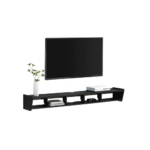 Sleek Floating TV Wall Shelf with Open Storage – Modern Wall-Mounted Stand
