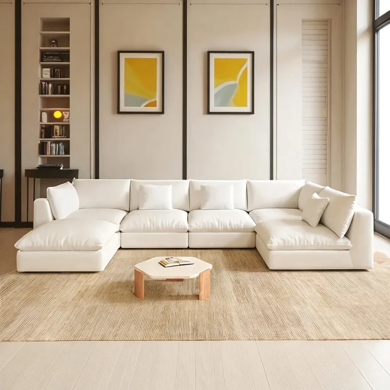 AstraLuxe Sectional Sofa