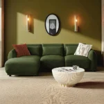 CloudEase 4-Piece Modular Teddy Wool Sectional Sofa3