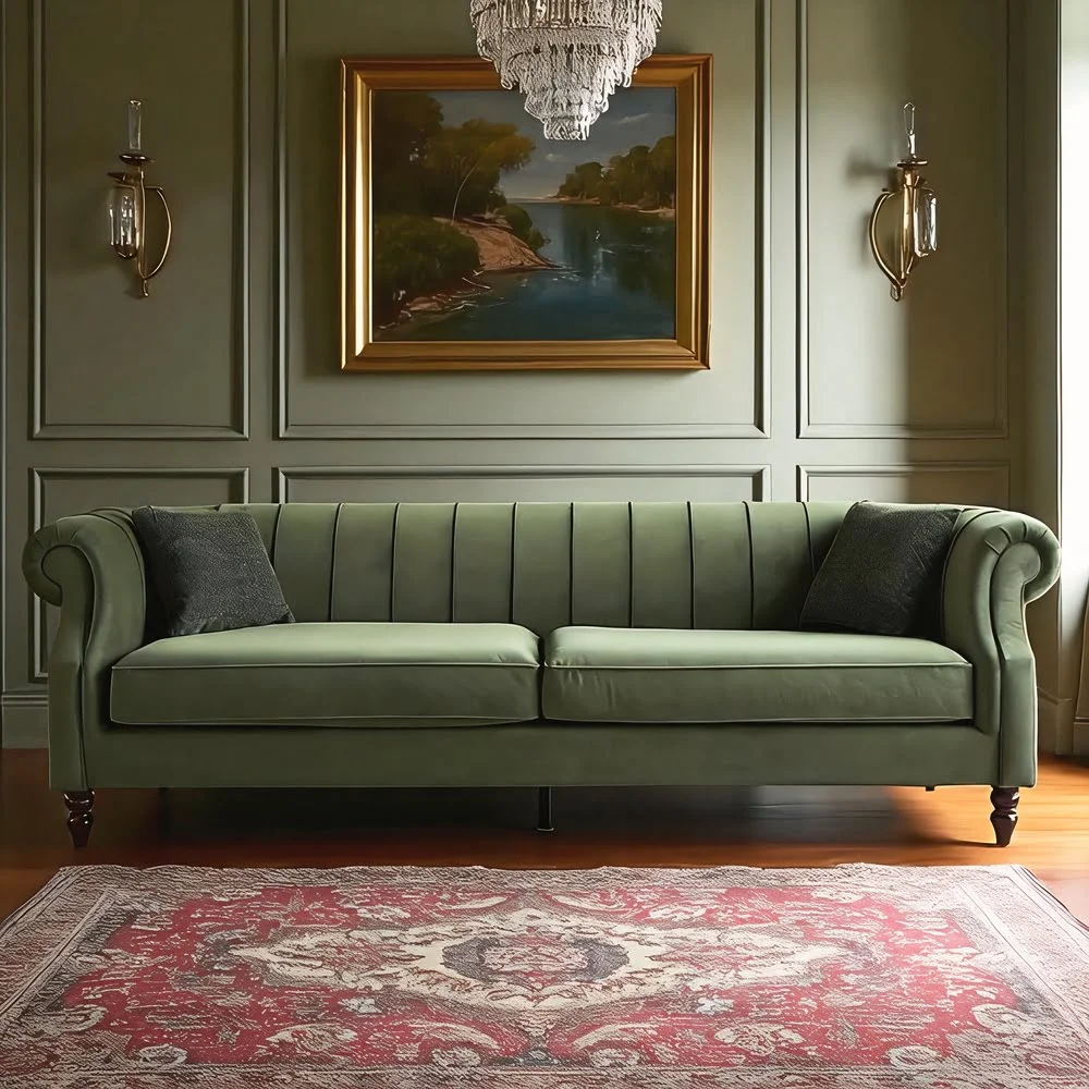 Emerald Grace Upholstered Sofa Emerald Grace Upholstered Sofa