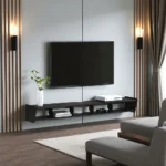 Sleek Floating TV Wall Shelf with Open Storage – Modern Wall-Mounted Stand