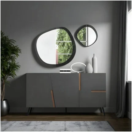 Echo Gray Modern Dresser