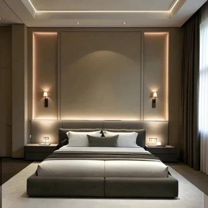 Apex Glow Upholstered Platform Bed