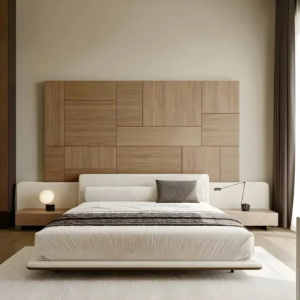 Arbor Weave Upholstered Platform Bed