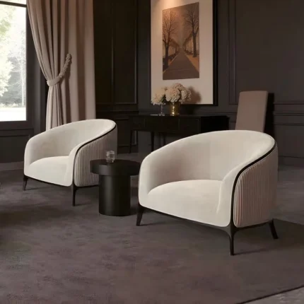 Elyse Fluted Armchair