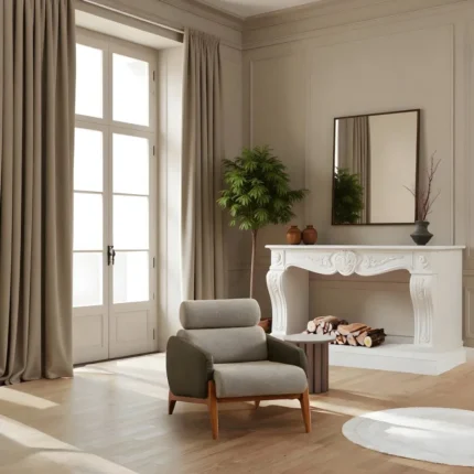 Haven Rolled Arm Armchair