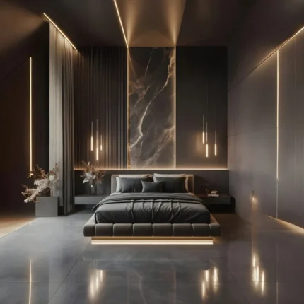 Noir Elegance Luxe Bedroom Set