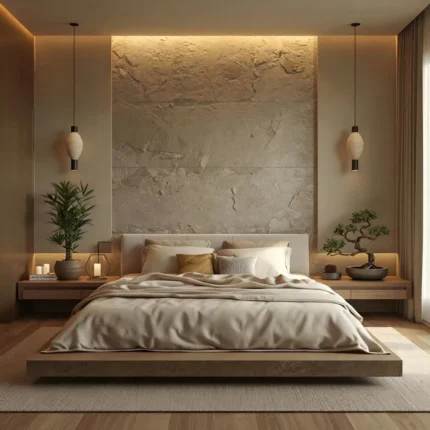 Zen Harmony Natural Bedroom Set