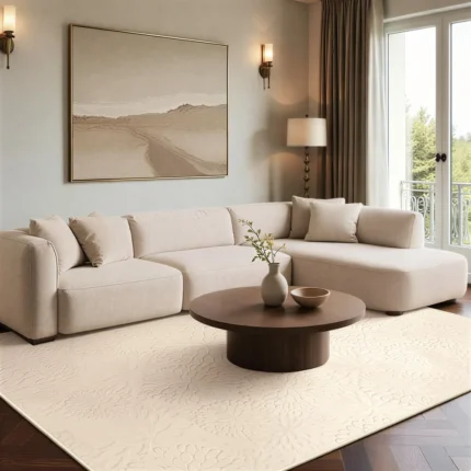 Beige Modular Corner Sofa