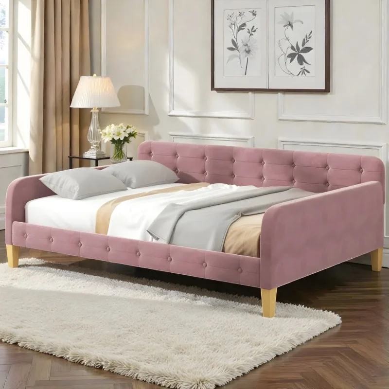 Blush Velvet Dream Daybed