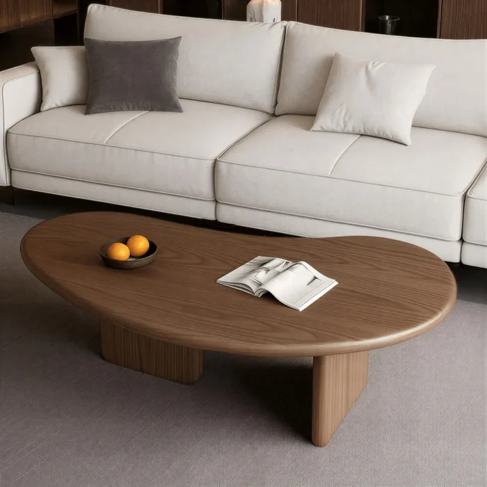 Picture Idea: Curved Minimalist Coffee Table