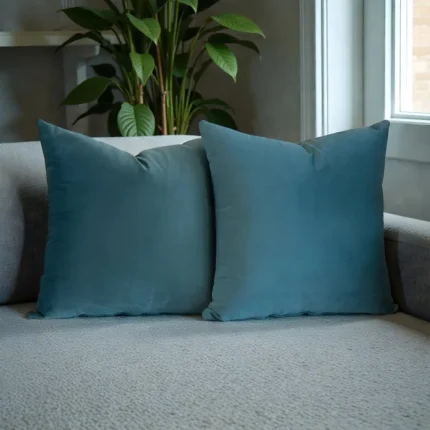 Dusty Blue Cushion Set
