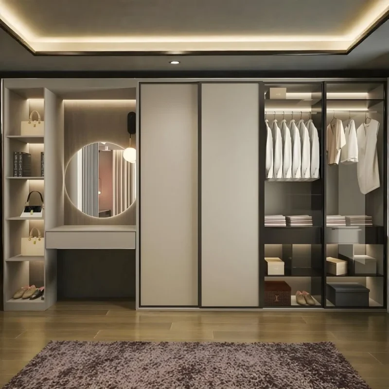 Lumina Veil Walk-In Wardrobe