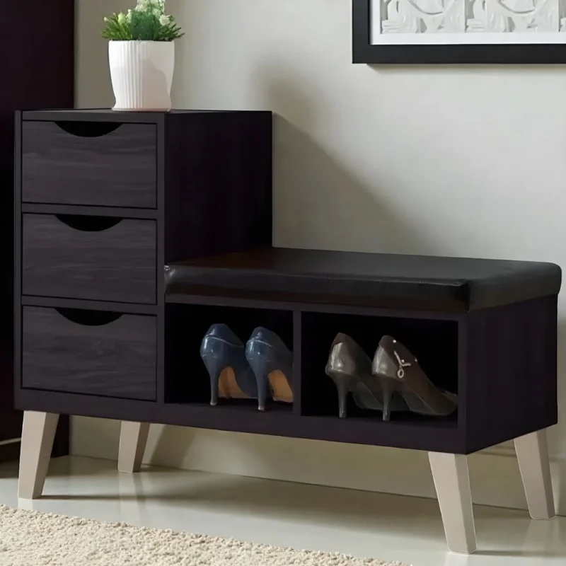 Merrick Haven Shoe Cabinet Bench