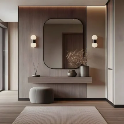 Minimal Floating Entry Console