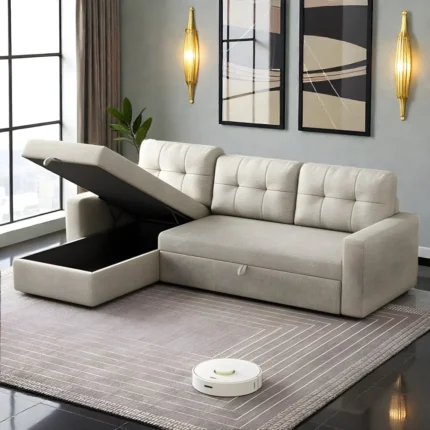 Nest Storage Sleeper Sectional