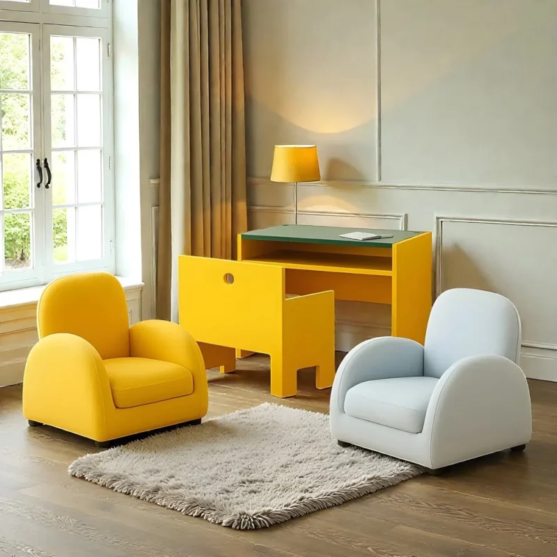 Puffy Cloud Kids Armchair