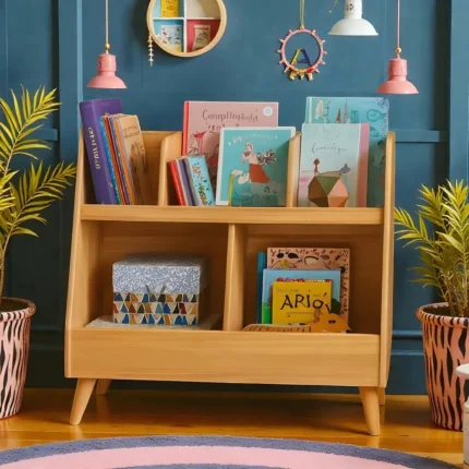 Retro Read Kids Bookshelf