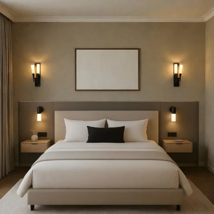 Serene Taupe Haven Bed