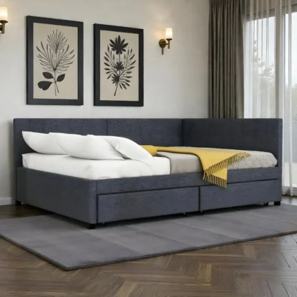 Shadow Haven Corner Storage Daybed