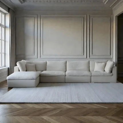 Versailles Whisper Cloud Sectional Skip to Editor