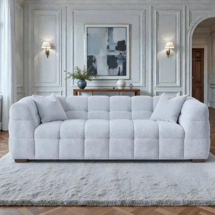 Bubbleveil 2-Seater Bouclé Sofa
