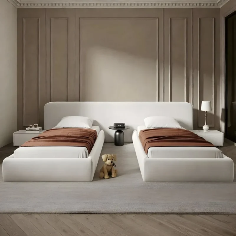 Luna Curve Platform Bed