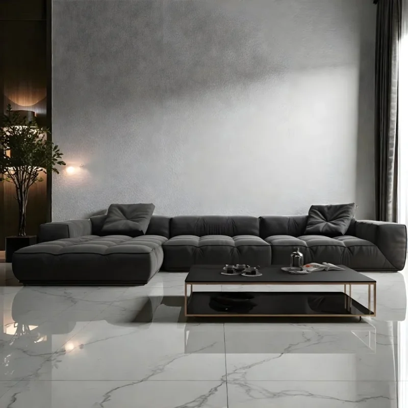 NoxModular Charcoal Sectional Sofa