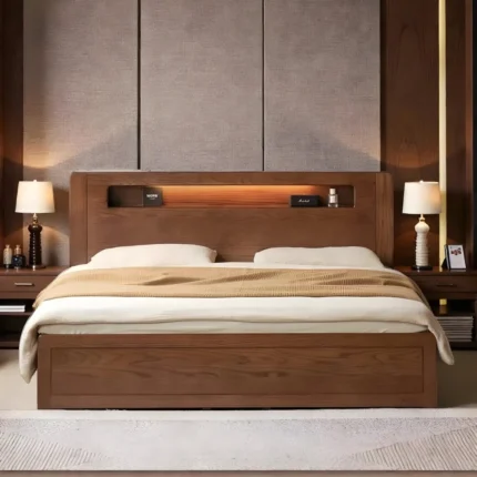 Lumina Haven Platform Bed
