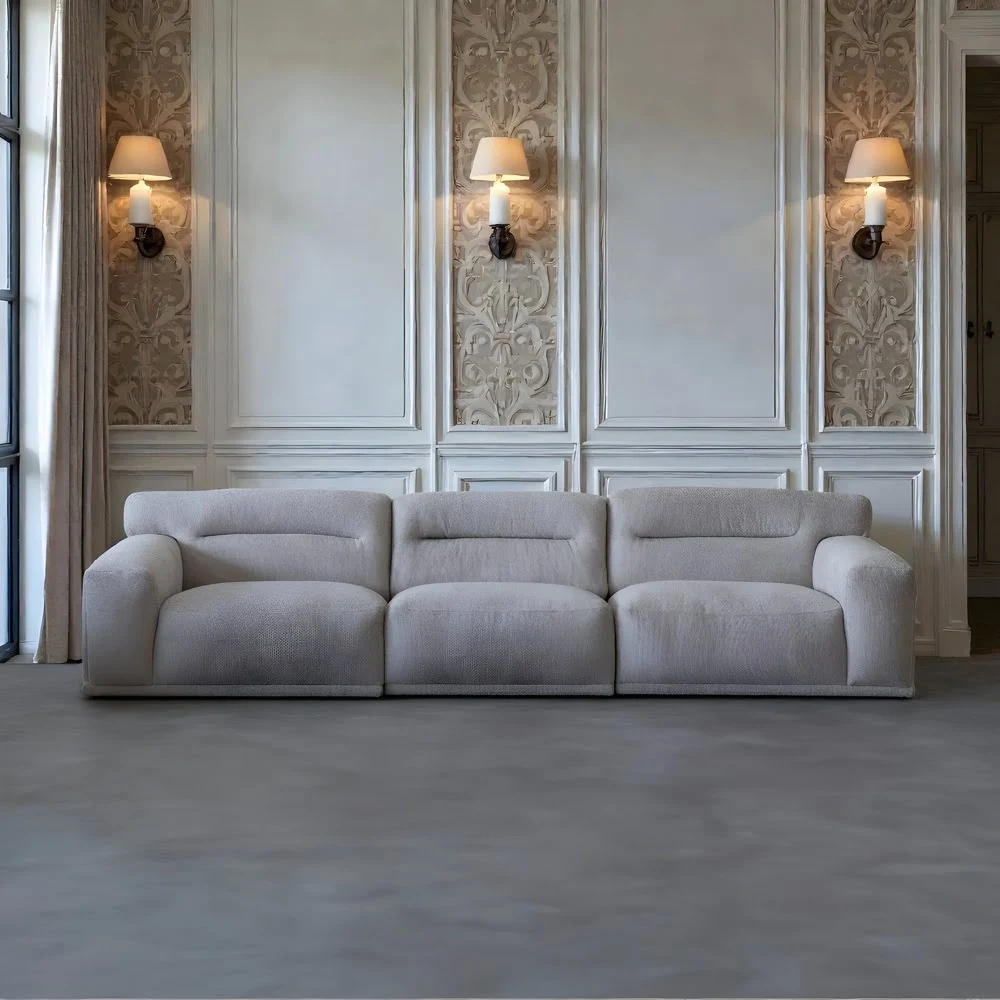 Lunaria Bouclé Cloud Sofa