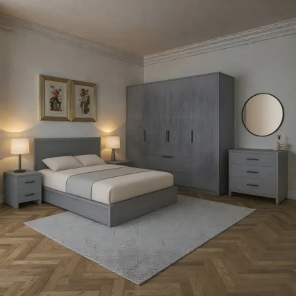 Haven Grey Modern Elegance Bedroom Set
