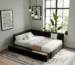 Noir Haven Corner Storage Daybed