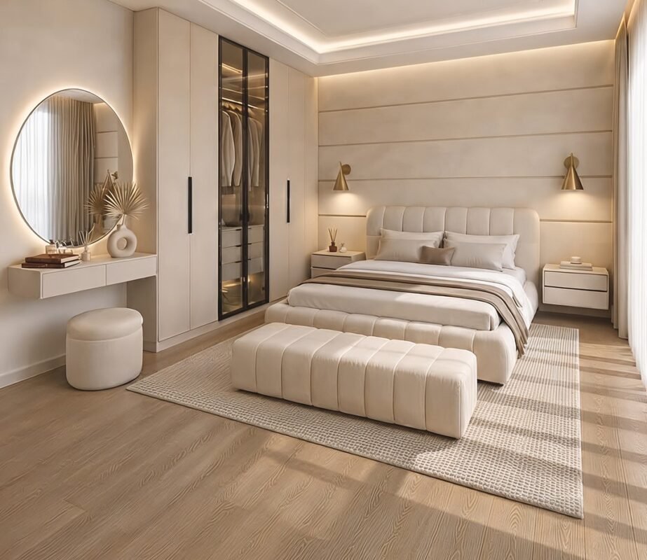 Customized fully bedroom setup